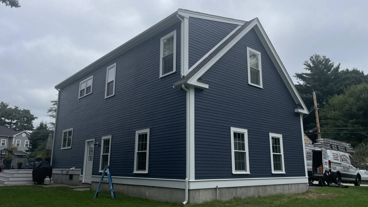 full exterior painting project