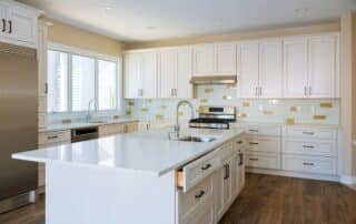 painted kitchen cabinets