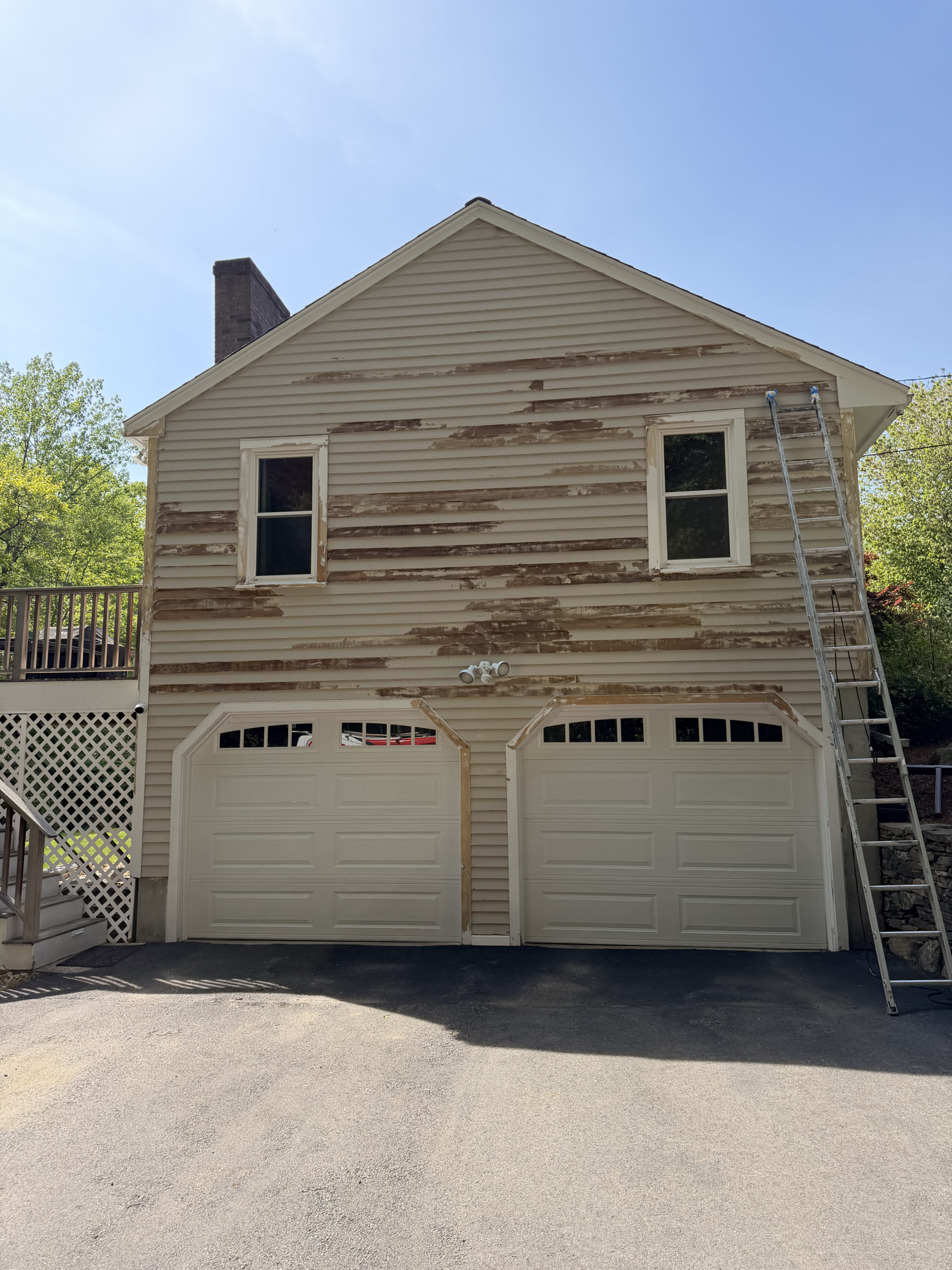Exterior Painting and Siding Repair with Carpentry Repairs in Bedford, MA Exterior Painting and Siding Repair with Carpentry Repairs in Bedford, MA